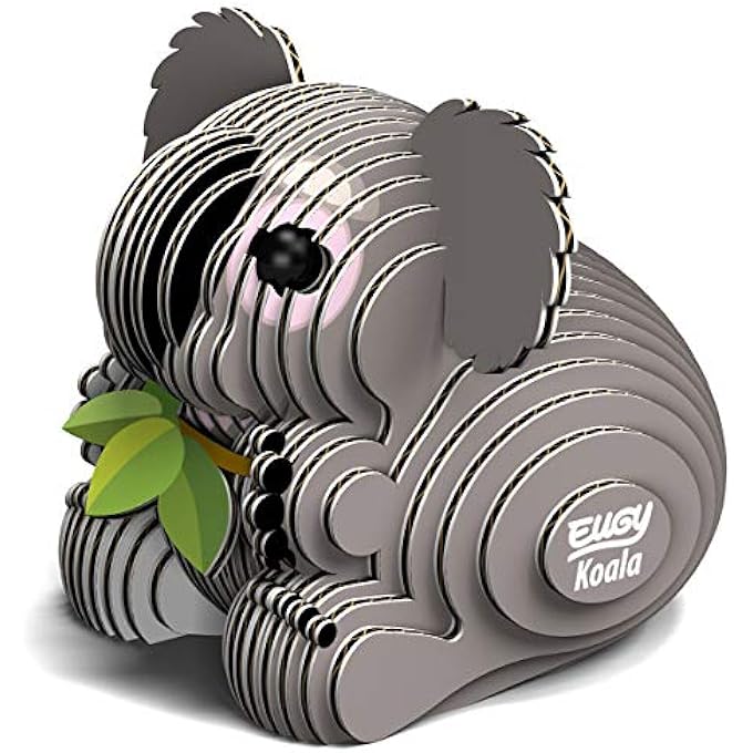 KOALA 3D PUZZLE, 30 PIECE ECO-FRIENDLY EDUCATIONAL TOY PUZZLES FOR BOYS, GIRLS & KIDS AGES 6+ - Image 1